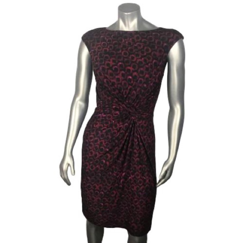 Lauren Ralph Lauren Dress sz 6 Modest Short Sleeve